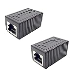RJ45 Ethernet Connectors Hielded in-Line Coupler
