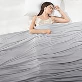 Elegear Cooling Comforter Queen Size Absorb Body Heat to Keep Cool, Double-Sided Cooling Blanket for Hot Sleeper Arc-Chill Cool Fabric Q-Max>0.5, Lightweight Summer Comforter Ice Blanket,Gradient Gray