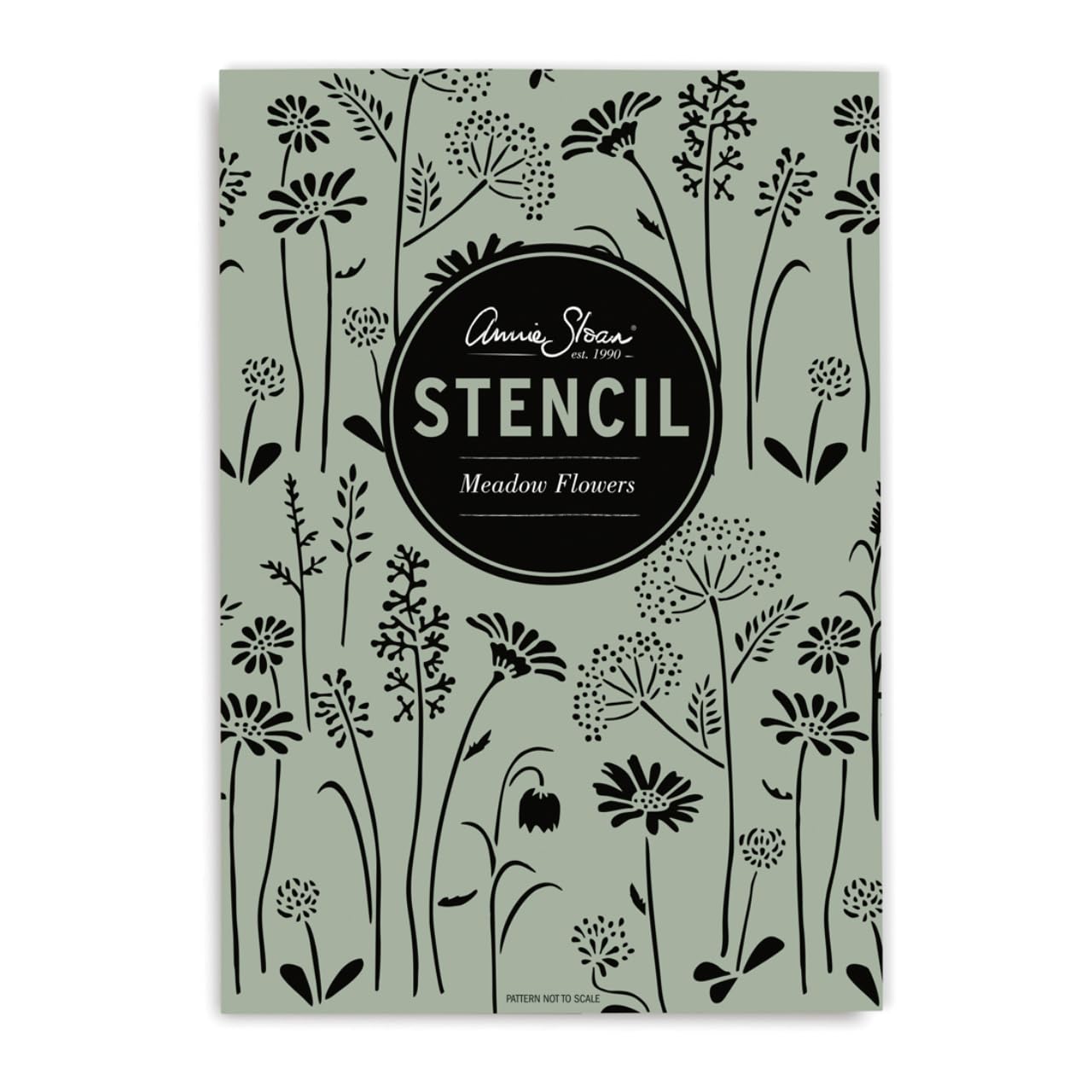 Annie Sloan Meadow Stencil A3 Design