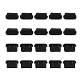 Futheda 20PCS Universal Silicone Cover Cap USB 3.1