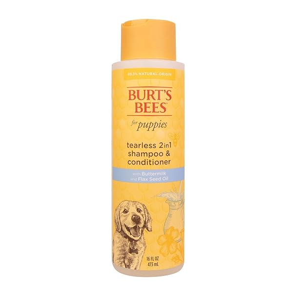 BURT’S BEES FOR PETS TEAR FREE PUPPY SHAMPOO...
