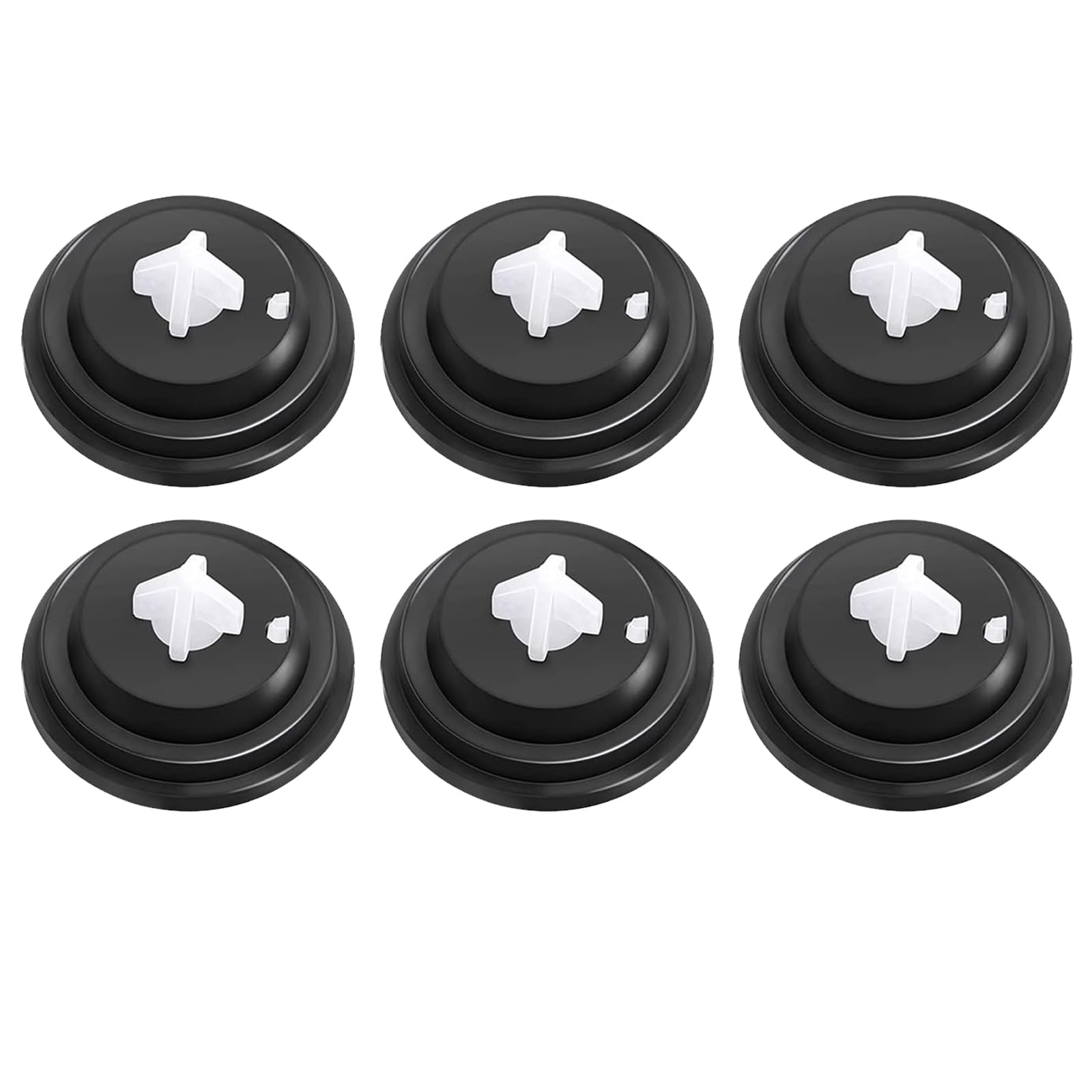 Guegine 6 x Siamp Diaphragms Inlet Float Valve Washer, Rubber for Duravit Laufen Twyford 95/95L/99T/99B/99 Washer Float Valve