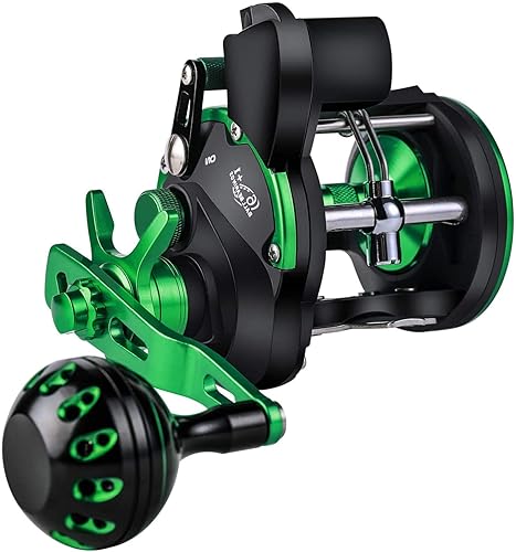 Okuma Reel 3000l 4000l Trolling Reel, Level Wind Fishing Reel