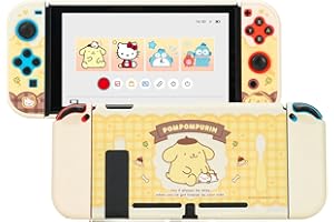 Kuitmor Protective Shell for Switch,Kawaii Cartoon Case for Switch,Anti-Scratch and Shock-Absorption Design Cover Skin - Dog