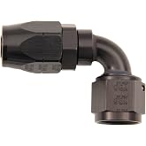 XRP 209010BB Black Size-10 '90 Degree' Double Swivel Hose End
