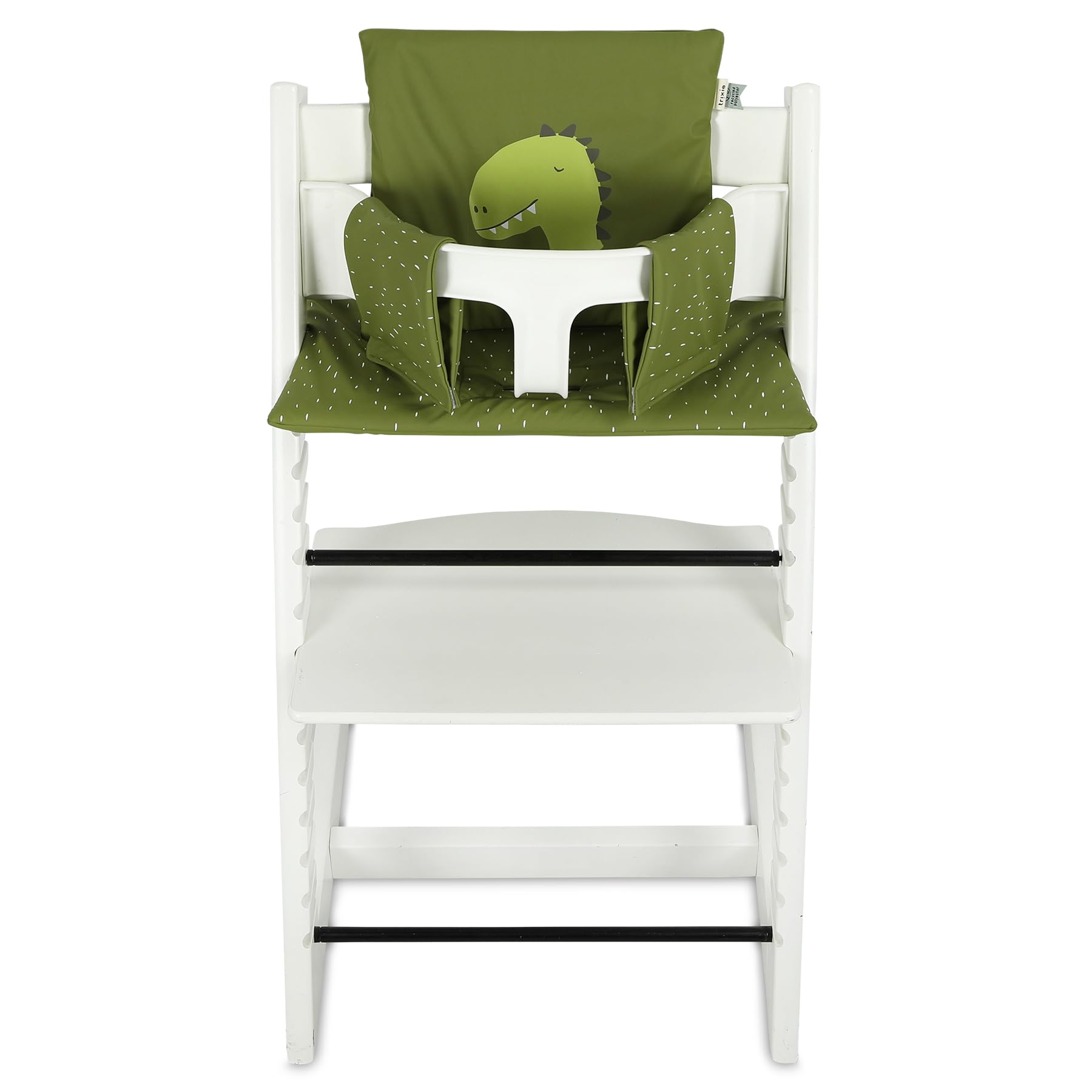 Trixie - High Chair Cushion - Mr. Dino - Waterproof - Easy to Clean - 100% Recycled Polyester