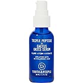 Youth To The People Triple Peptide + Oasis Face Serum - Hydrating + Firming Serum for Dry Skin, Plumps Fine Lines with 4 Types of Hyaluronic Acid, Peptides, Preps for Makeup, Fragrance-free - 1 fl oz