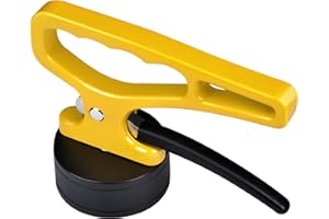 SLNIHAMS Magnetic Pickup Tool with Quick Release – Heavy Duty Manual Lifting Magnet with Ergonomic Handle, Strong Neodymium Magnetic Pull for Moving Metal Sheets, Plates, Nails & Scrap Steel