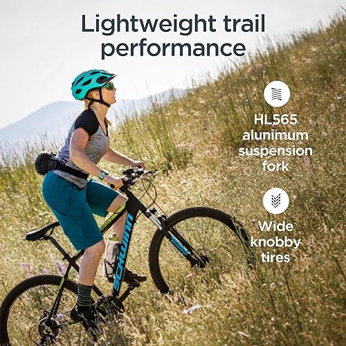 Wheels, 21-Speed, Aluminum Frame (S-XL) Mountain Bike