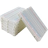YG YUNGUI 6PCS Small solderless breadboards,400 Point Bread Boards Electronics for Proto Shield Expansion Board and Arduino K
