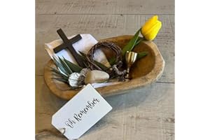 Oh Remember Kit- Symbols of The Easter Resurrection, Handmade “Oh Remember” Faith Keepsake Set, Christian Easter Decor Tray S