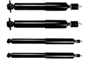 Carock Front Rear Shocks Struts Compatible with 1997 1998 1999 2000 2001 2002 2003 Ford F-150/2004 Ford F-150 Heritage / 1997 1998 1999 2000 2001 Ford F-100 Ranger RWD