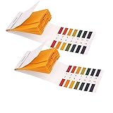 2 Pack pH Test Strips, 160 Strips pH.1-14 Universal