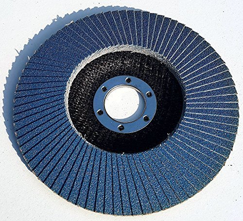 12 Dischi Lamellari 50mm Per Smerigliatrice - Grana 120 Per Legno, Metallo E Acciaio Inox - Foto 12