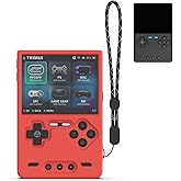 FIOPAZ Silicone Case for Trimui Brick Retro Handheld Game Console, Soft Skin Cover for Trimui Brick Accessories, Anti-Scratch Washable TrimuiBrick with Lanyard (Red)
