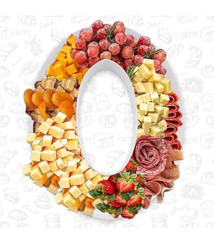 LQUALYN 10'' Fillable Cardboard Tray For Birthday Anniversary Party Decorations Strawberries Chocolate Sweets Candy Container Box K White