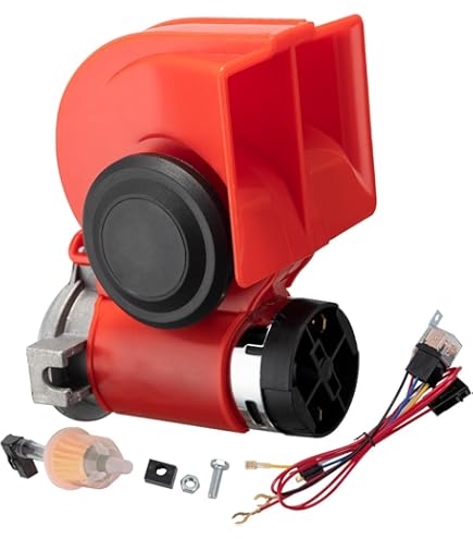 Screaming Banshee Mini Motorcycle Horn - 126dB Universal Upgrade For Harley, Honda, Yamaha & More