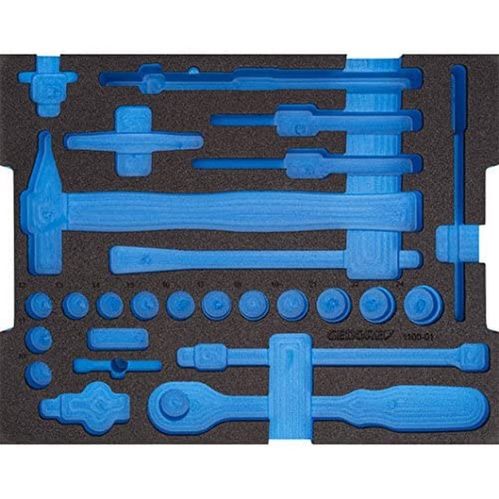 GEDORE 2690055 EI-1100-01 Foam Module 2/2 L-BOXX 136 Empty