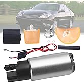 38mm Diameter Electric Fuel Pump Core with Installation Kit FIT Toyota Camry Corolla Tacoma, FIT Honda Civic CR-V Accord Mazda Miata 3 6, 12V DC Internal Pump Replaces E8213 (Core Only) - 1 Pack