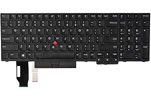 AUTENS Replacement US Keyboard for Lenovo ThinkPad E580 E585 L580 E590 E595 L590 T590 P15S P52 P72 P53 P53S P73 P53 P52 T15(N