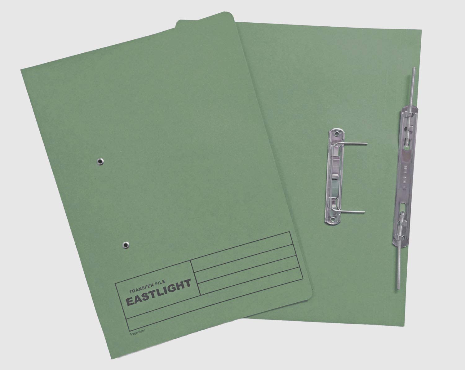 Transfer Springfile, Foolscap, Green, Pack of 25