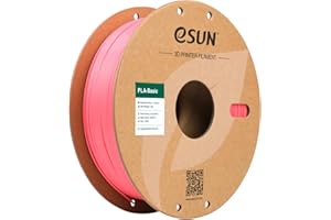 eSUN PLA Basic Filament 1.75mm, 3D Printer Filament High Speed PLA for Fast Printing, 1KG Spool (2.2 LBS) 3D Printing Filament for High Speed 3D Printers, Pink