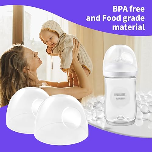 Baby Bottle Lids Compatible with Philips Avent Baby Bottles, Soft