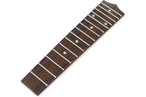 Dnyta 8.5" Long Ukulele Fretboard Rosewood Brown Fingerboard with 15 frets