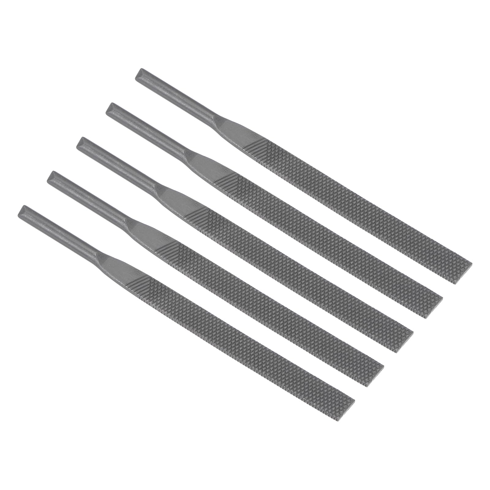 CoCud Pneumatic Air Metal File Set, 0.2" Shank Diameter 5" Total Length, Coarse Tooth Polishing Rasps Flat Files - (Applications: for Metal Polishing)