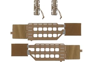 GYDEHUTJ Tactical MOLLE Vest Quick Release Elastic Cummerbund, Lightweight Girdle Side Belt Cumberbund Set