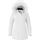 Skieer Women's Waterproof Ski Jacket Windproof Warm Winter Coat Thick Padded Snow Parka