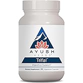 Ayush Herbs Trifal Digestive Support with Amla - Triphala Supplement for Women & Men, Promotes Balanced Digestion, Antioxidant Rich, Made with Organic Ingredients - 90 Vegetarian Capsules (1 Count)