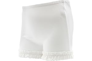 Wundershorts by Wee Ones Modesty Cartwheel Shorts in Toddler, Girl, and Pre-Teen Sizes, White, Navy, or Light Pink