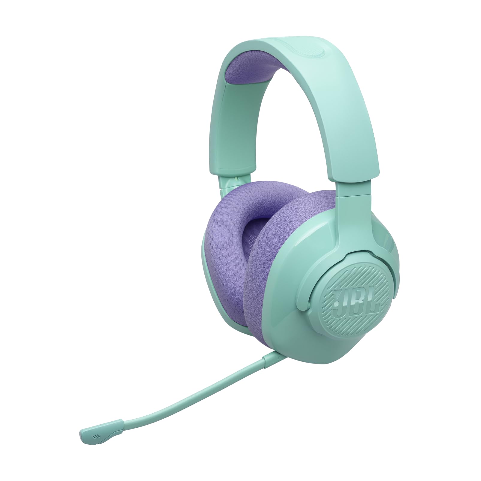 JBL Quantum 360 Kabellose Over-Ear Gaming-Kopfhörer mit 2,4 GHz/Bluetooth Dual Wireless-Verbindung, 22-Stunden-Akku, Multi-Plattform-Kompatibilität, abnehmbarem Mikrofon mit Stummschaltung, Cyan