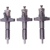 Lesurey 3 Pcs Fuel Injectors D0NN9F593A D4NN9F593A Compatible with Ford | Tractors 2000 3000 3400 3500 3550 4000 4400 4500 5000 5100 5200 5500 5550 8000