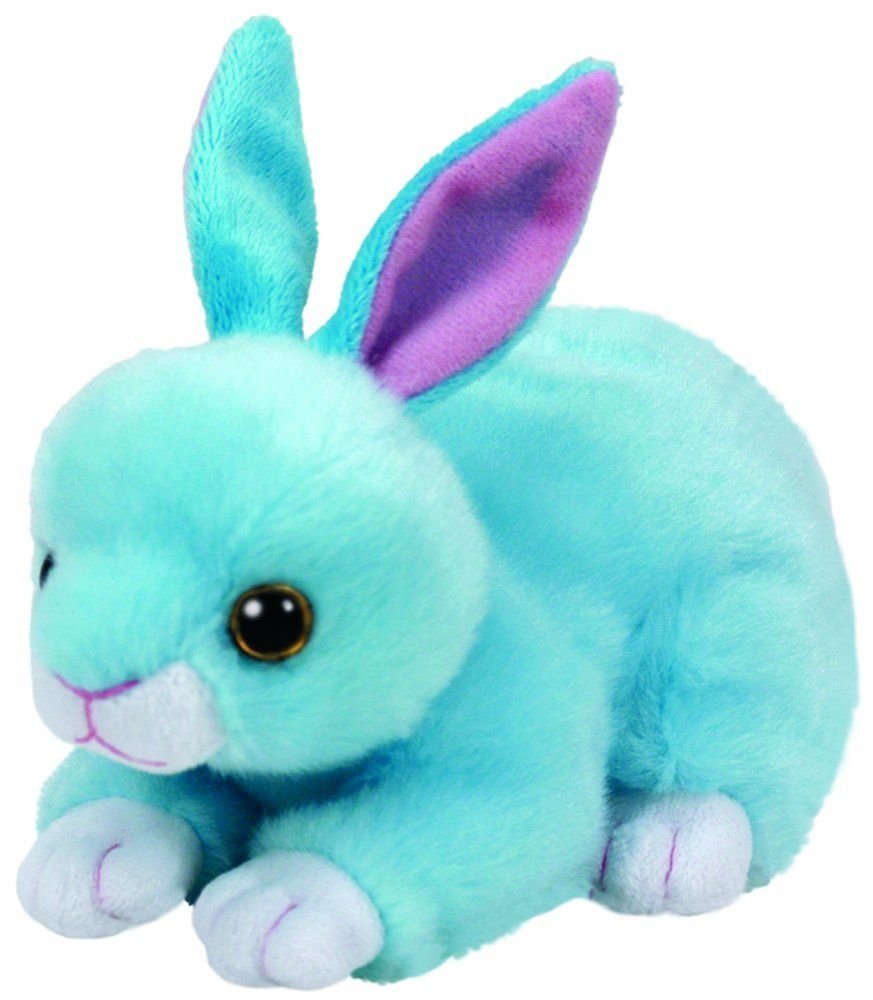 TY 41180 - Beanie Babies Jumper - Rabbit, 15 cm, Blue