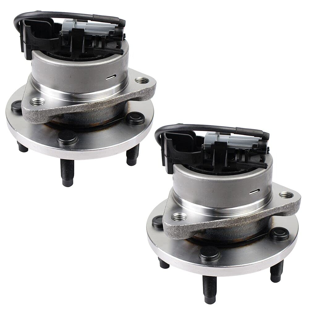 Photo 1 of PAROD 513206 Pair Front Wheel Bearing Hub Assembly Compatible with 2006-2011 Chevy HHR, 2005-2010 Cobalt, 2007-2010 Pontiac G5, 2005-2006 Pursuit, 2004-2007 Saturn Ion, 5 Lugs W/ABS