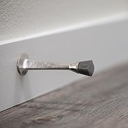 Door Stop Wall Protector with Rubber Tip, Design