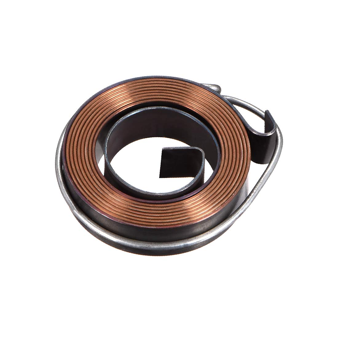 sourcing map Drill Press Return Spring, Quill Spring Feed Return Coil Spring Assembly, 3.3Ft Long, 40 x 10 x 0.8mm