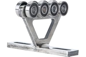 FUPEROO Electric Hoist Installation Roller Trolley Strut Channel Trolley Can be Used for 12 Gauge or Higher Metal Strut Channel.Trolley is Made of Stainless Steel (5)