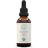 HerbEra Bugleweed B60 USDA Organic Tincture | Alcohol-Free Extract, High-Potency Herbal Drops| Certified Organic Bugleweed (Ze LAN, Lycopus Virginicus) Dried Herb (2 fl oz)