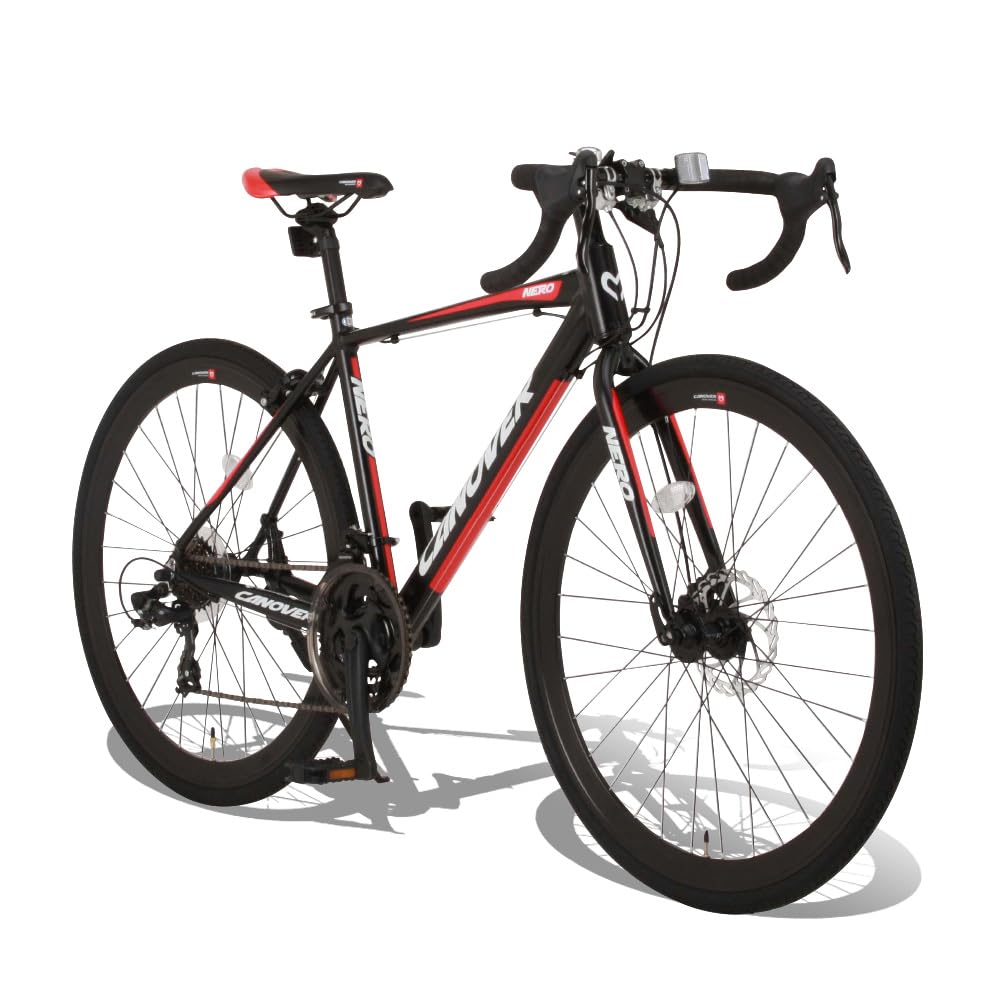 カノーバー(CANOVER) グラベル ロードバイク 自転車 21段変速 ディスクブレーキ アルミフレーム CAR-014-DC NERO ブラック商品画像