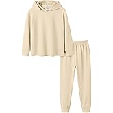 Arshiner Girl's 2 Piece Tie-dye Pullover Hooded Sweatshirt Set Sweatsuits and Sweatpants