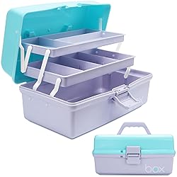 TERGOO 12in Three-Layer Multipurpose Storage Box