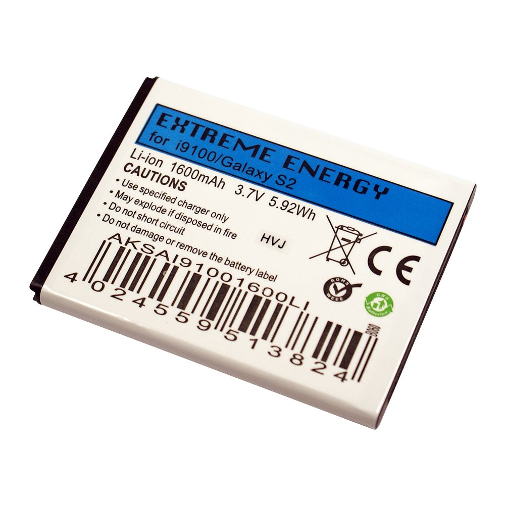 Extreme Energy Li-ion 1600 mAh Case Compatible With Samsung Galaxy S2 i9100 AKSAI91001 600LI