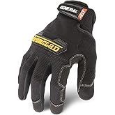 Ironclad General Utility Safety Gloves, Black, Large