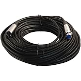 Your Cable Store 100 Foot XLR 3 Pin Male/Female Microphone Cable