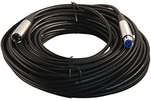 Your Cable Store 100 Foot XLR 3 Pin Male/Female Microphone Cable