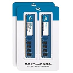 OWC 32GB (4x8GB) DDR4 2666MHz PC4-21300 CL19 1RX8