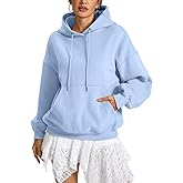 EasyGala Womens Fleece Hoodies with Pocket Oversized Hooded Sweatshirt Trendy Pullover Long Sleeve Top Fall Outfits 2026